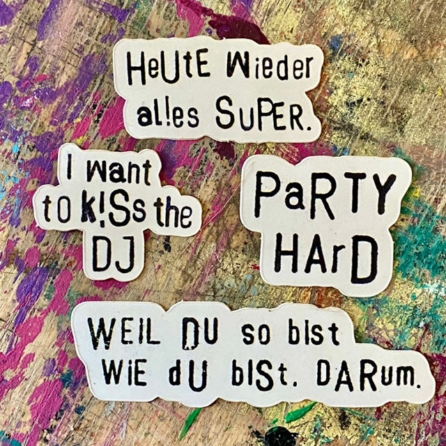 Sticker // Weil du so bist wie du bist