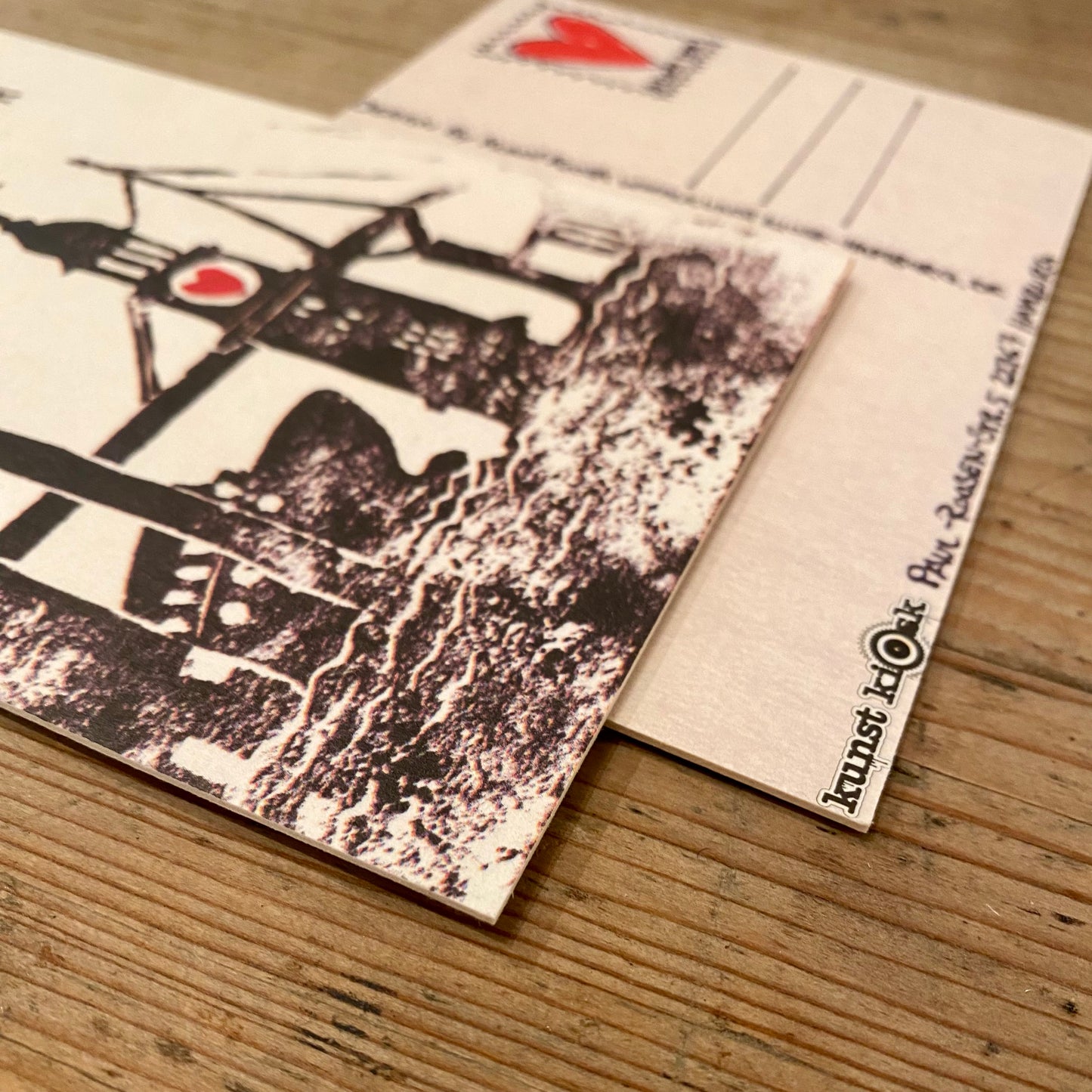 kuki Postkarte // "Hamburg vermisst dich"