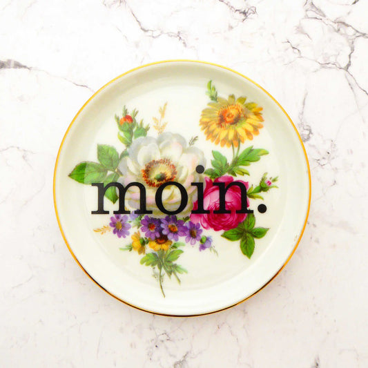 Wandteller „Moin“ – Mini von Herr Fuchs (10 cm)