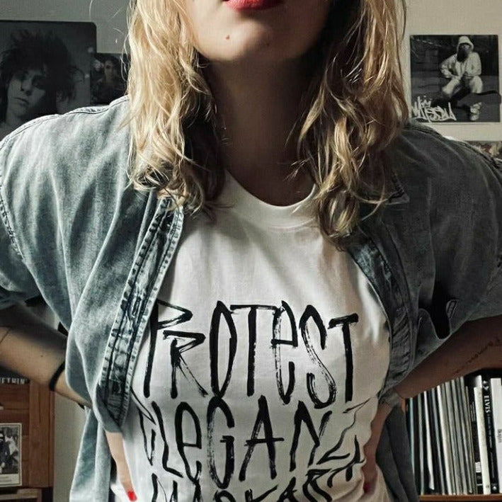 "PROTEST ELEGANZ MASKARA"// Shirt