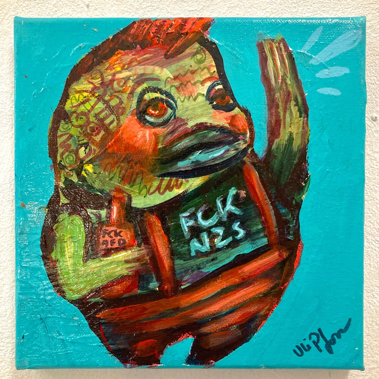 Anti Fascho Fisch // Uli Pforr