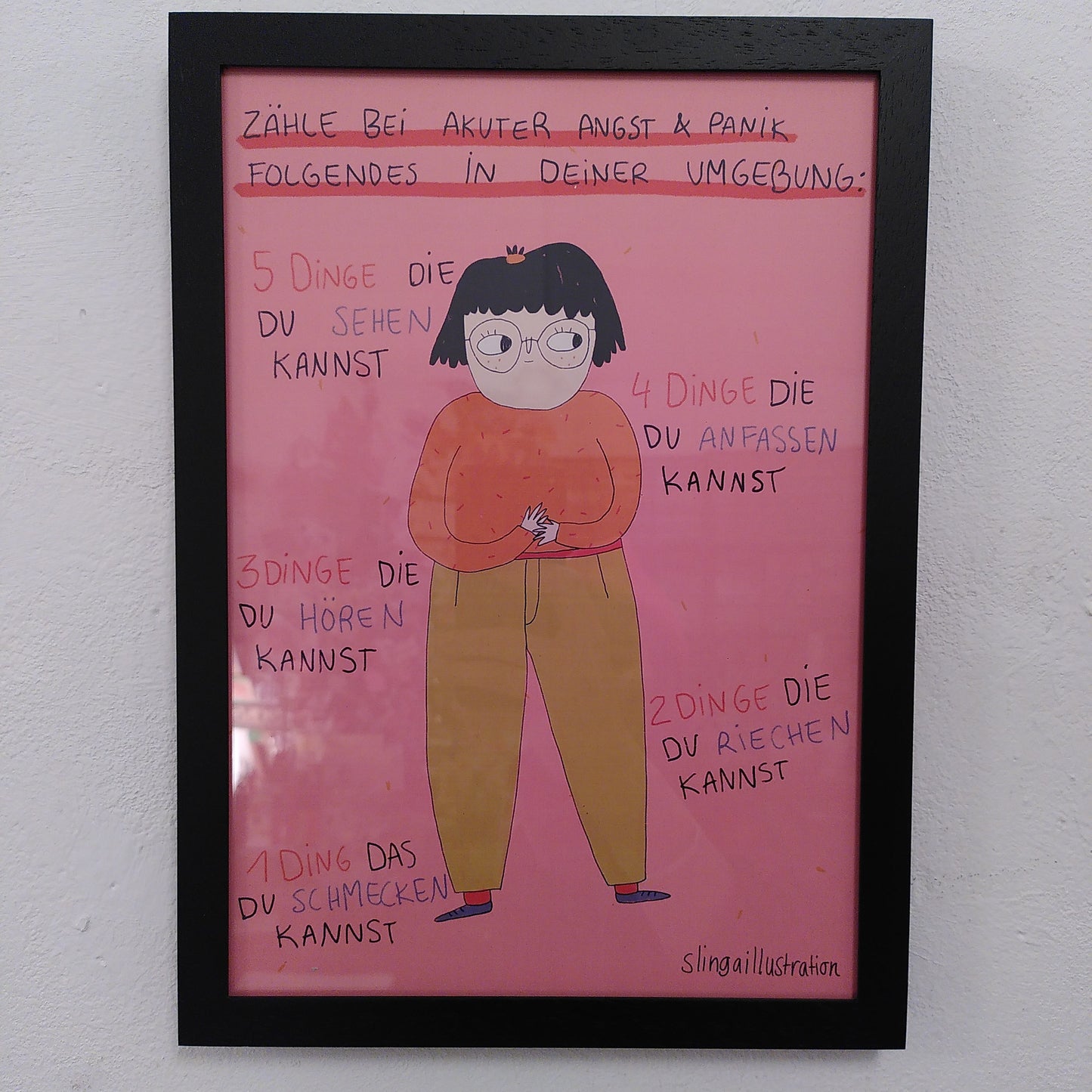 Print Wendeposter Slinga // Angst & Panik