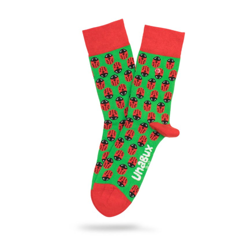 Socken // Marienkäfer