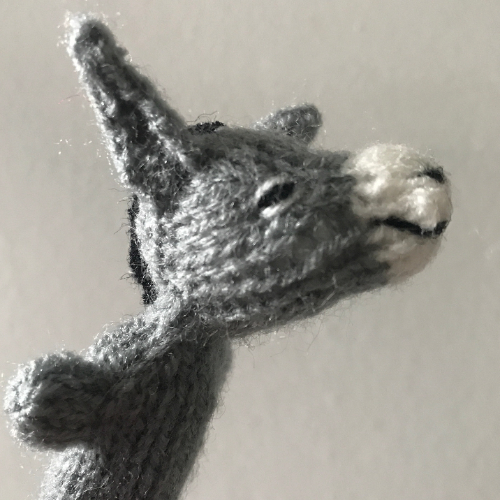 Fingerpuppe // Esel