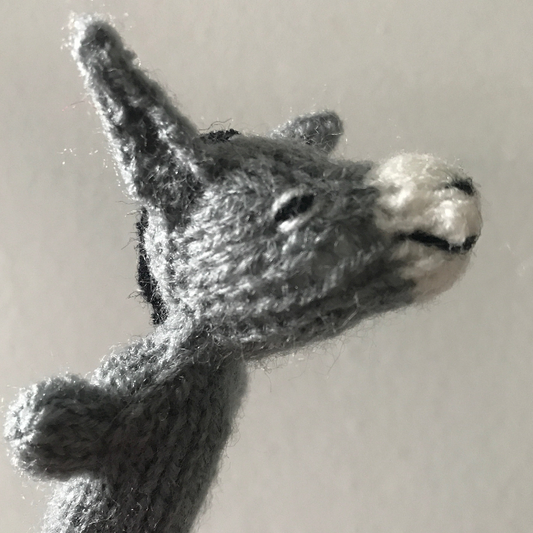 Fingerpuppe // Esel