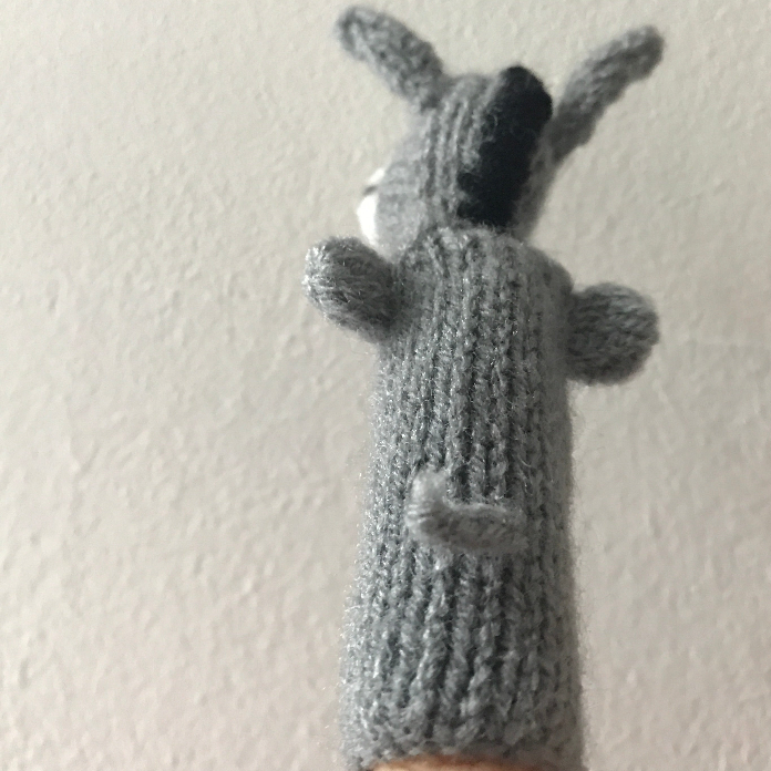 Fingerpuppe // Esel