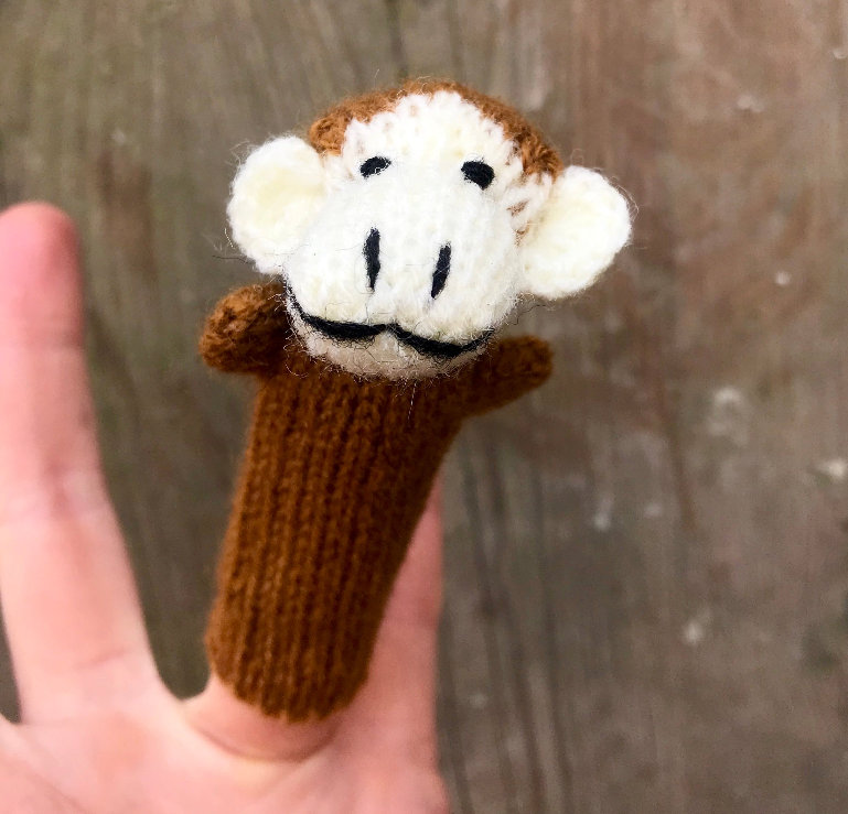 Fingerpuppe // Äffchen