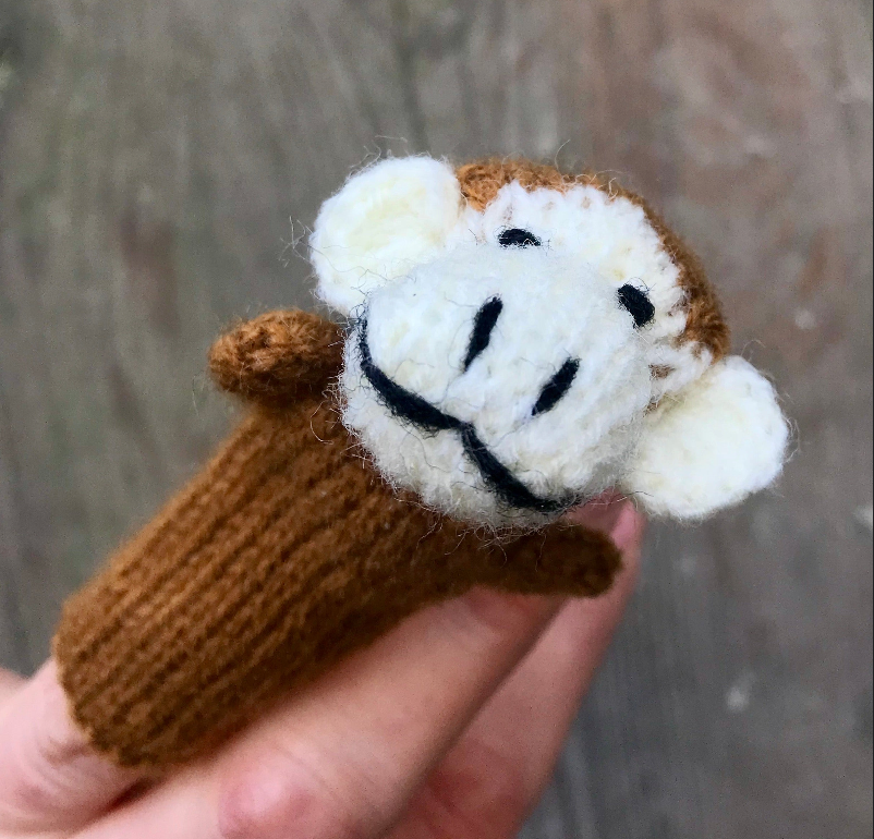 Fingerpuppe // Äffchen