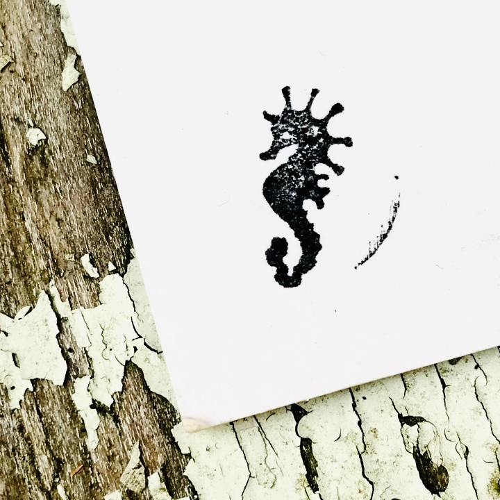 Mini Stempel // Seepferdchen