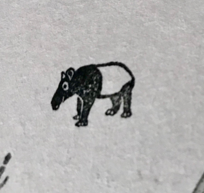 Mini Stempel / Tapir
