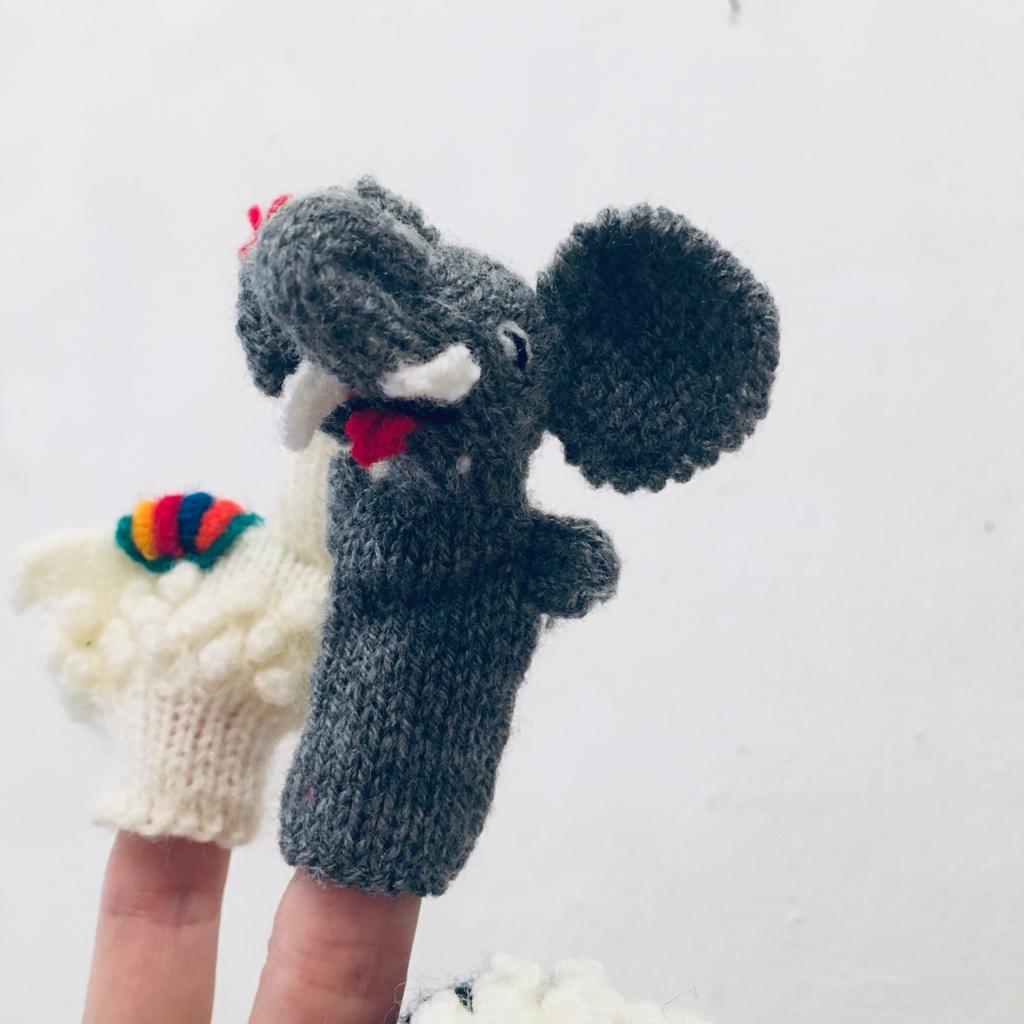 Fingerpuppe // Elefant