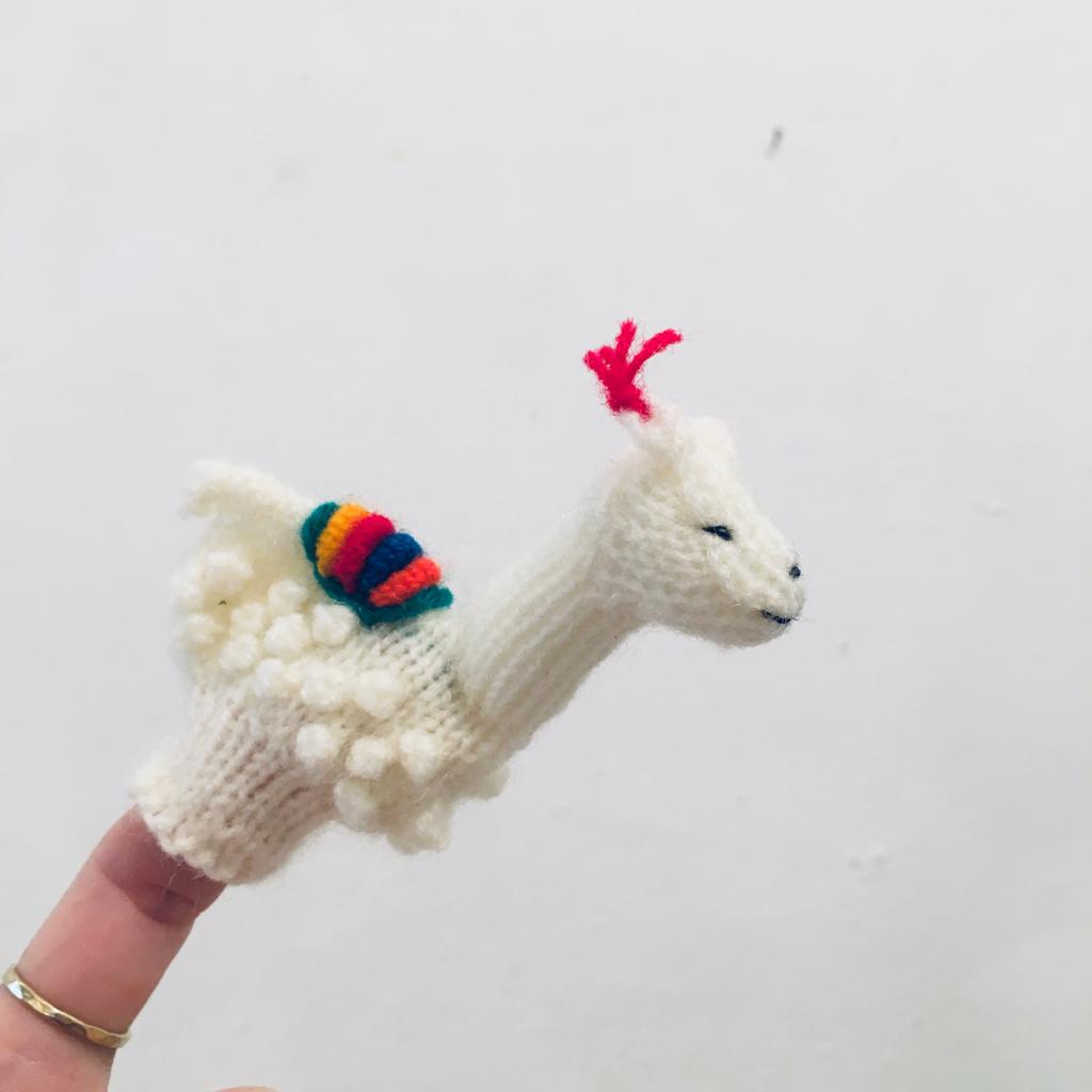 Fingerpuppe // Lama