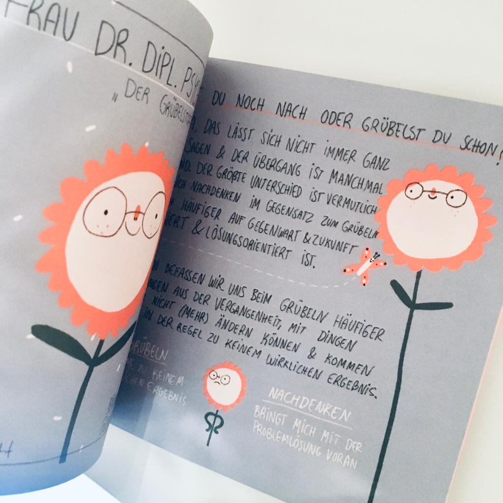 Frau Dr. Dipl. Psych. Blume // Comic by Janine Selle & Slinga