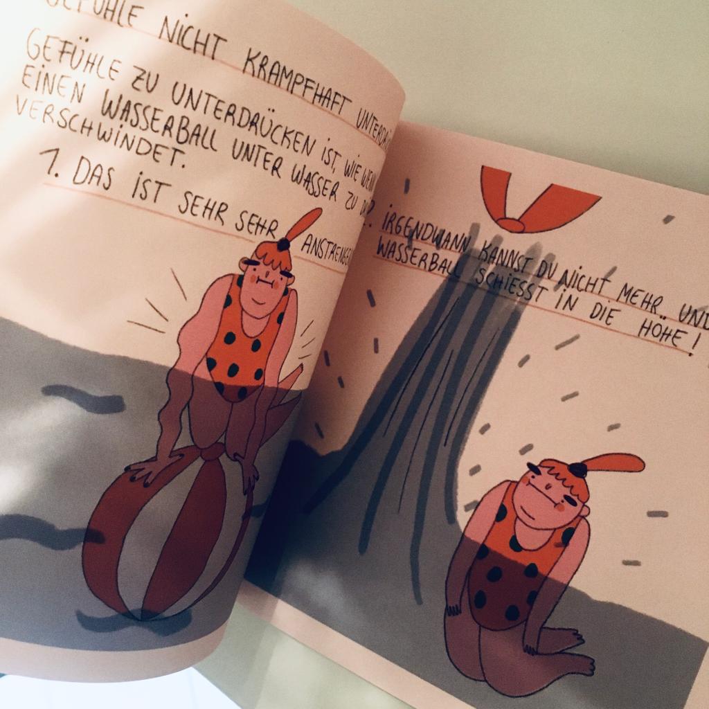 Frau Dr. Dipl. Psych. Blume // Comic by Janine Selle & Slinga