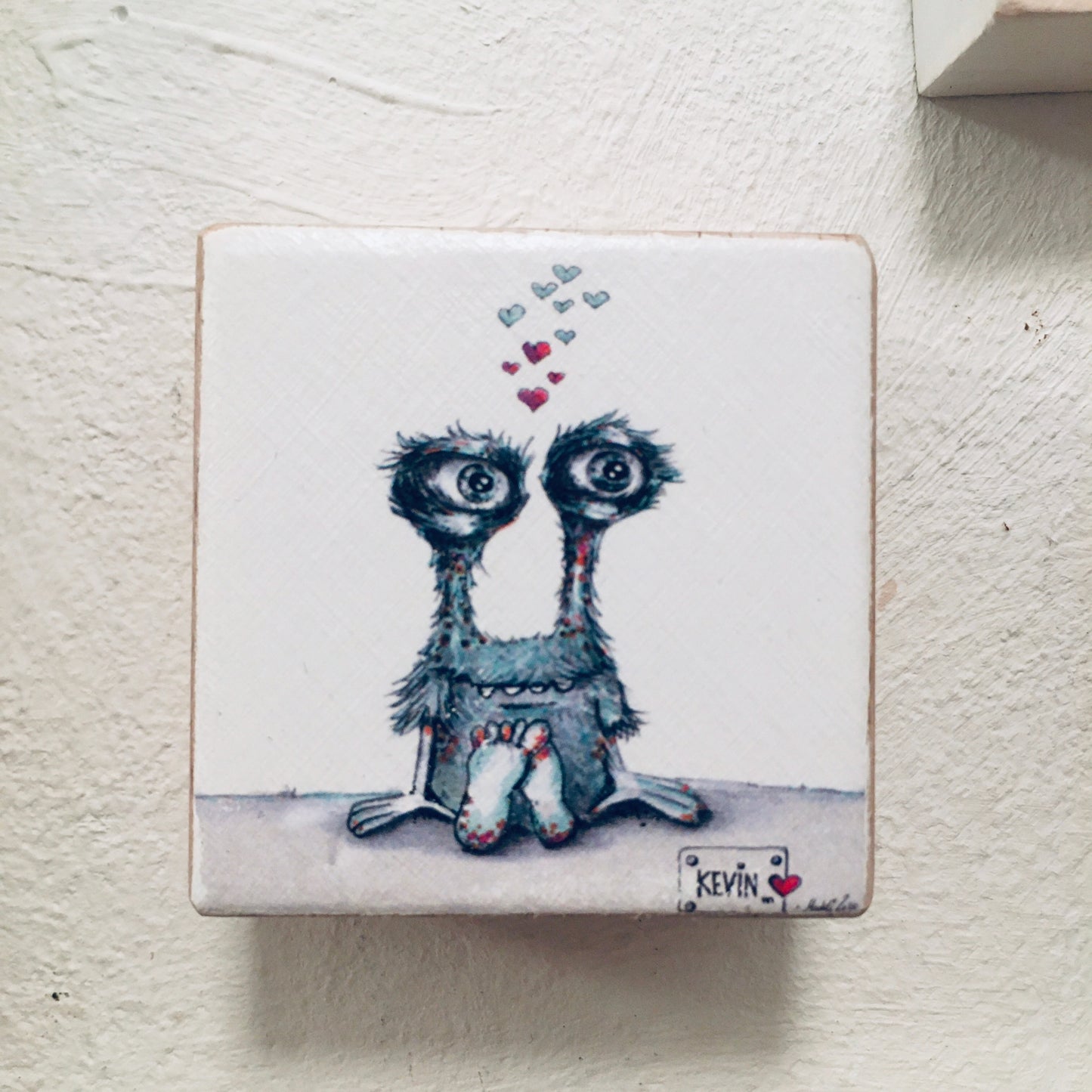 MonStarZ auf Holz "Beloved Kelvin"