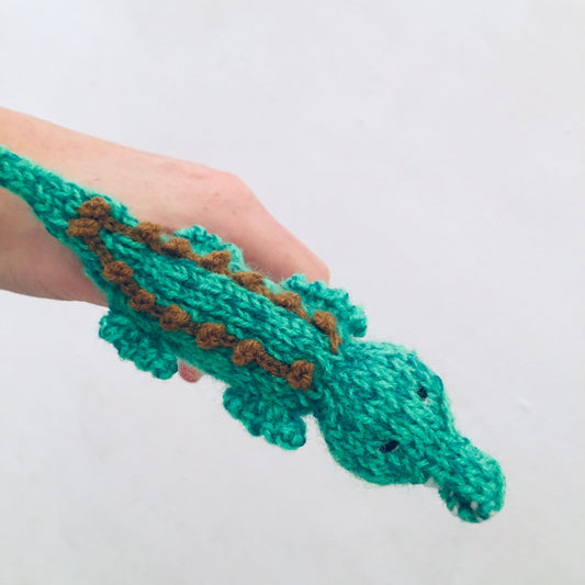 Fingerpuppe // Krokodil