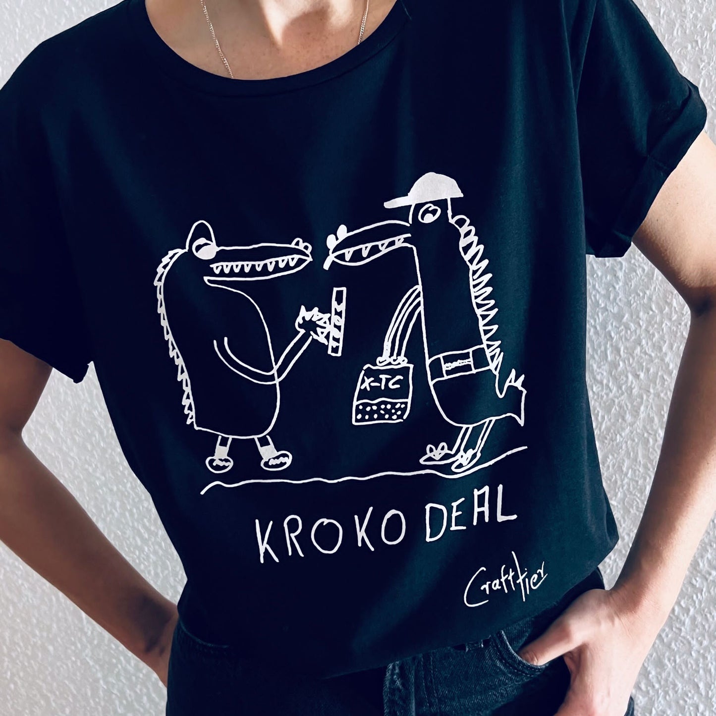 T-Shirt Craft Tier // Krokodeal
