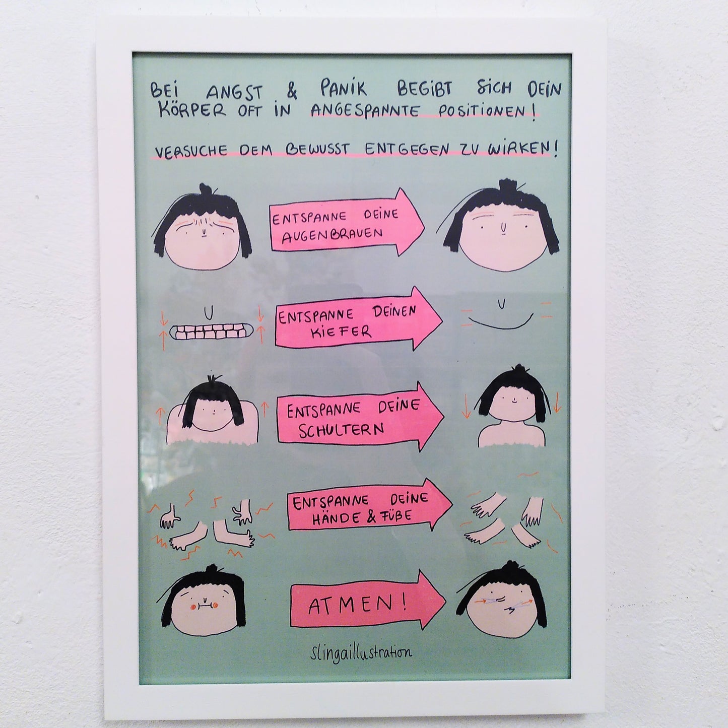 Print II Wendeposter Slinga // Angst & Panik