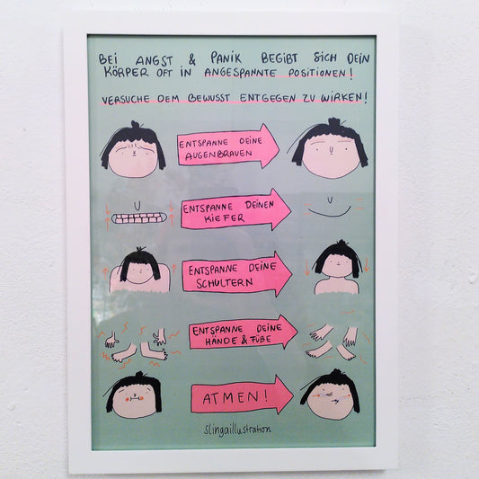 Print II Wendeposter Slinga // Angst & Panik
