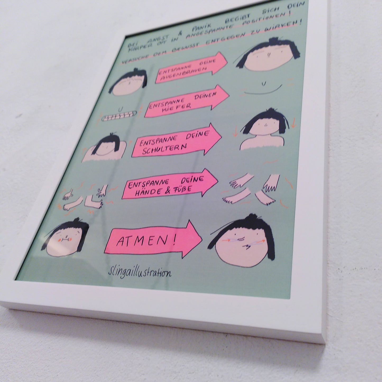 Print II Wendeposter Slinga // Angst & Panik