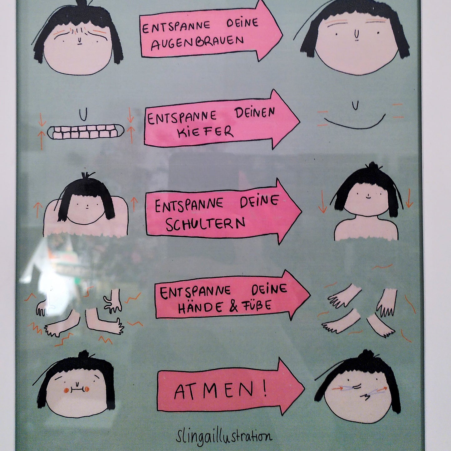 Print II Wendeposter Slinga // Angst & Panik