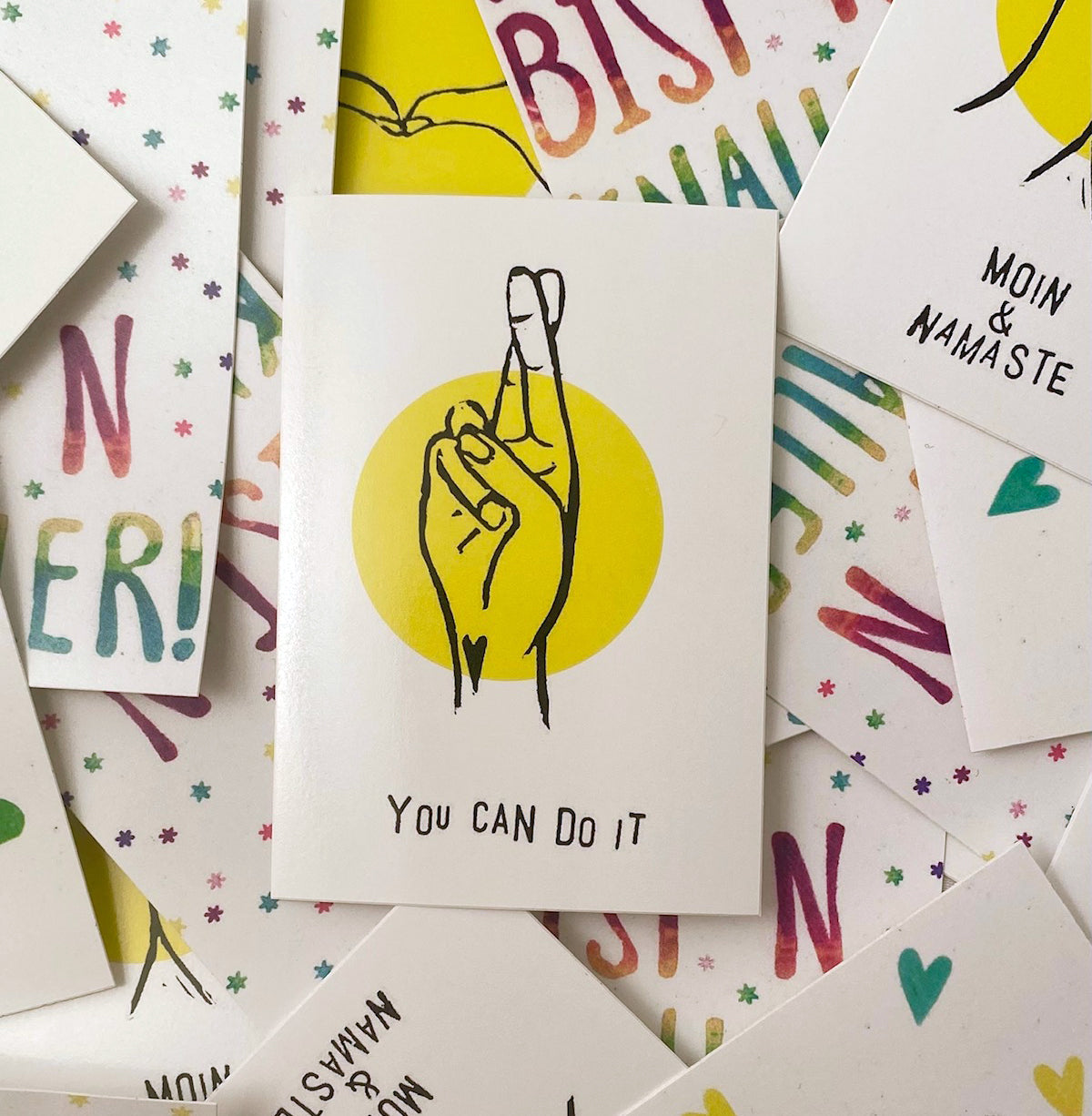 kuki Sticker // YOU CAN DO IT