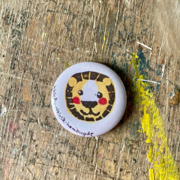 kuki Magnet oder Button // Cute Heads