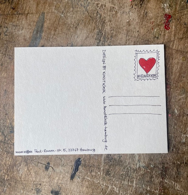 kuki Postkarte // "Regenbogen Für Dich"