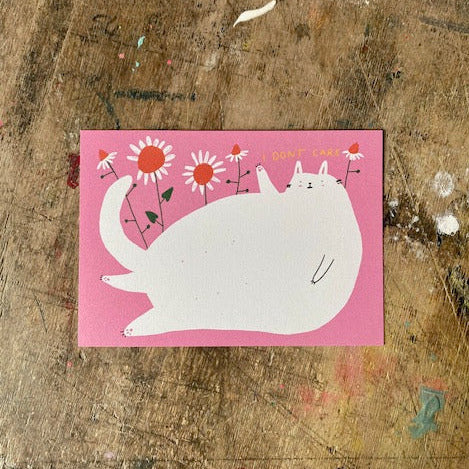 Postkarte Slinga // I don‘t care