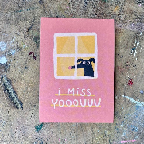 Postkarte Slinga // I miss yooouuu