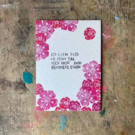 kuki Postkarte // "Liebeserklärung Jeden Tag"