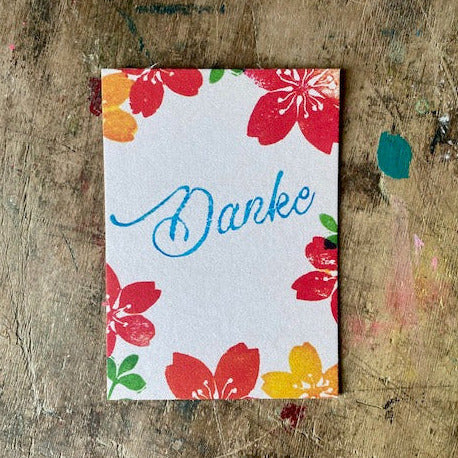 kuki Postkarte // "Danke"