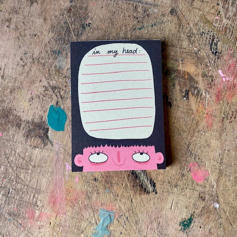 Notizblock Slinga // in my head