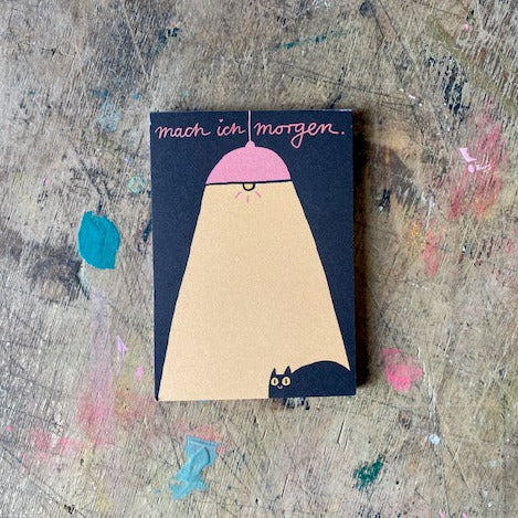Notizblock Slinga // mach ich morgen