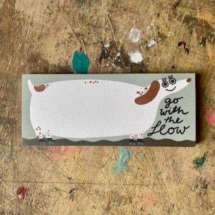 Notizblock Slinga // Go With the Flow