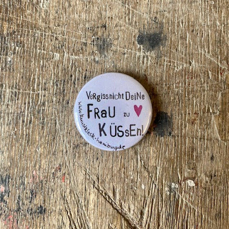 kuki Magnet oder Button // Vergiss Nicht...