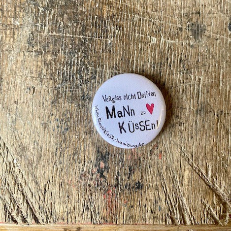 kuki Magnet oder Button // Vergiss Nicht...