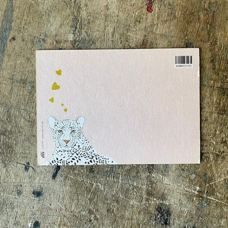 Postkarte illi // Ich habe dich lieb