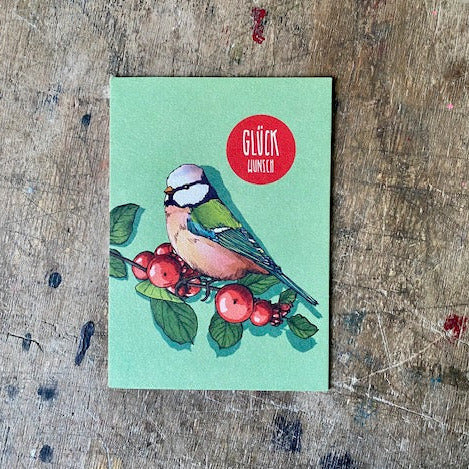 Postkarte illi // Glückwunsch