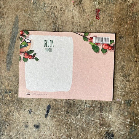 Postkarte illi // Glückwunsch