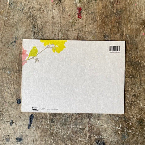 Postkarte illi // Frühling