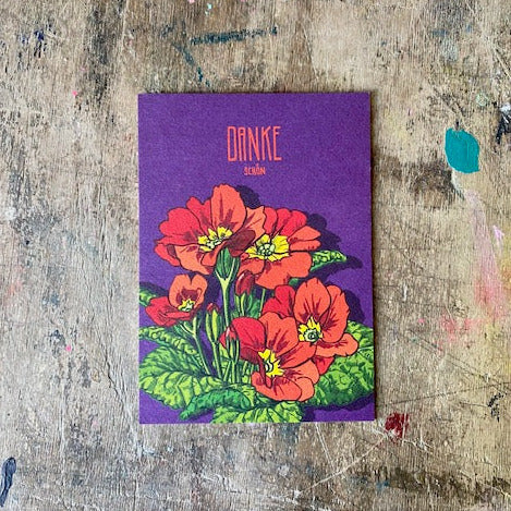 Postkarte illi // Dankeschön