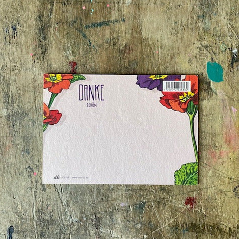 Postkarte illi // Dankeschön