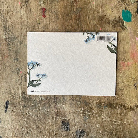 Postkarte Illi // Vergissmeinnicht