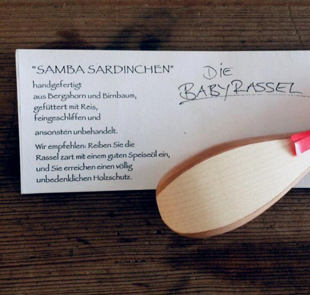 Holzspielzeug Sternengasse // Samba Sardinchen
