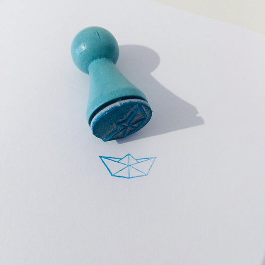 Mini Stempel // Papierboot