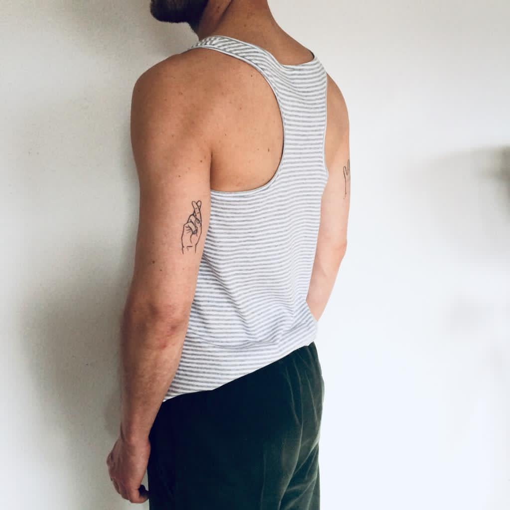 Trägershirt Stripes Unisex