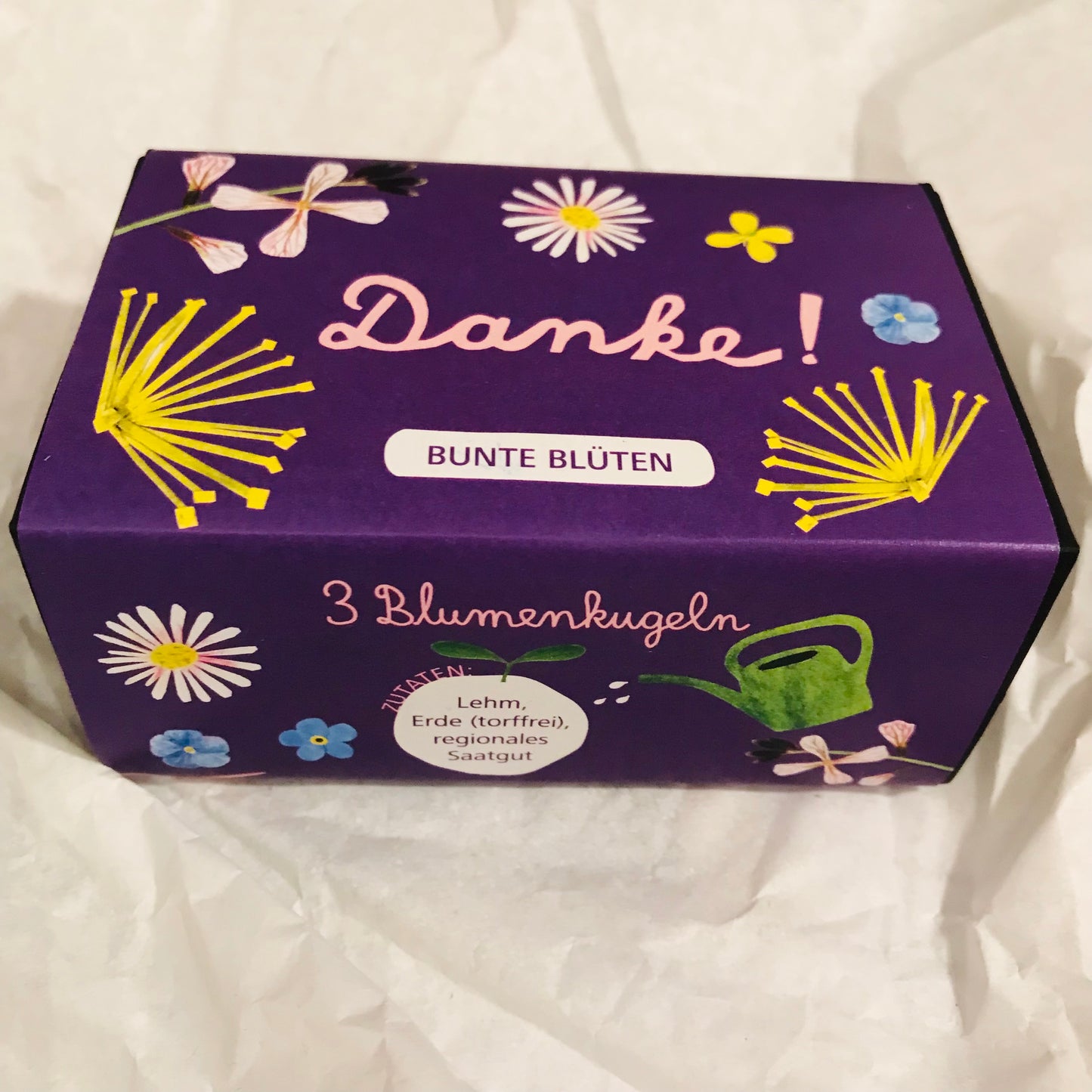 DANKE Blumensamenkugeln
