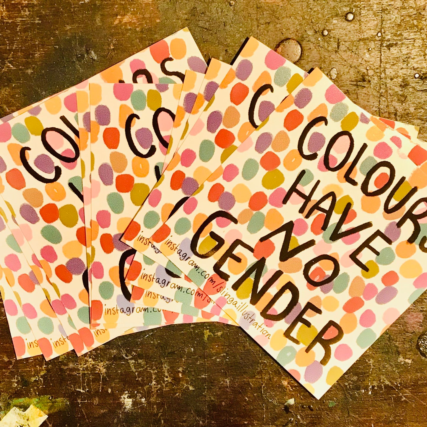 Sticker // COLOURS HAVE No Gender