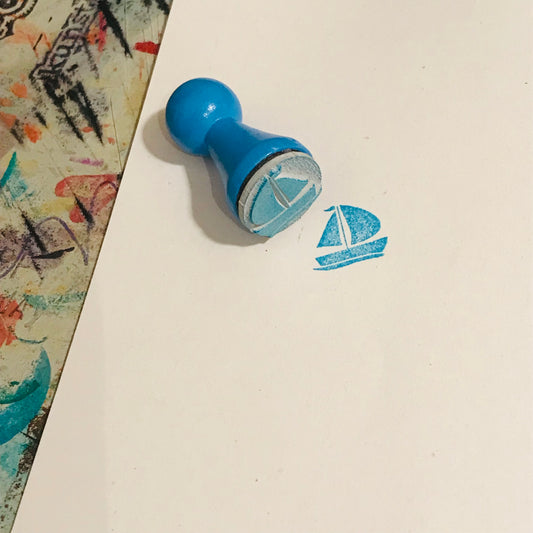 Mini Stempel // Segelboot